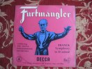 LXT 2905 FURTWANGLER : FRANCK SYMPHONY IN D MINOR 1 ED rare