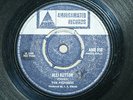 pioneers - alli button / hippy boys - death rides very rare 45  reggae ska