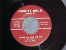 45--BILL WATSON--YOU'RE THE ONE FOR ME--1959--Country Jubilee W-1059--Solid NM