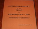 THOMAS CLEAR AUGMENTED HISTORY OF THE CELLO PRIVATE 5LP BOX