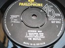 BEATLES NOWHERE MAN ORIGINAL UK 2nd PRESSING 