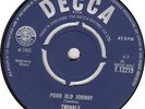TWINKLE I Need Your Hand In Mine / Poor Old Johnny (Decca 12219) UK 1965 45 M-
