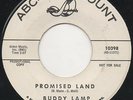 Buddy Lamp Promised Land ABC 10398 M- Promo Belgium Pop Northern Soul  Listen