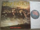 BATHORY - Blood Fire Death LP - ORIG. 1988 Flag 26 Black Metal MAYHEM Hellhammer
