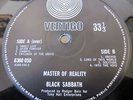 BLACK SABBATH: Master Of Reality *UK VERTIGO SWIRL 1st PRESS *BOX SLEEVE *EX