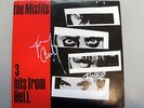 Rare PUNK MISFITS - 3 Hits From Hell AUTOGRAPHED by JERRY ONLY