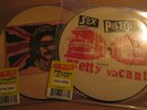SEX PISTOLS  TWO LTD NUMBERED 7in PIC DISCS GOD SAVE THE QUEEN / PRETTY VACANT