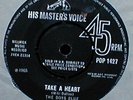 The Boys Blue Take A Heart/You Got What I Want UK 1965 7