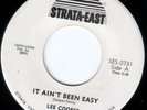RARE SOUL JAZZ FUNK 45 LEE COOPER IT AIN'T BEEN EASY/WONDER WONDER STRATA-EAST