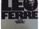 LEO FERRE - CANTA A VERLAINE Y RIMBAUD - ULTR@R@RE SPANISH 1ST PRES LP FROM 1972