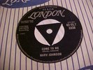 *MARV JOHNSON* Come To Me  - 1958 UK Tri London 7