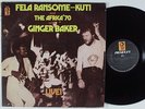 FELA RANSOME-KUTI & AFRICA '70 WITH GINGER BAKER Live SIGNPOST LP NM