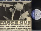 DANIEL DARC & BILL PRITCHARD parce que BELGIUM PLAY IT AGAIN SAM BIAS 100 LP