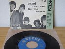 THE ROLLING STONES DISCO POKER CAROL + 3 DECCA F 11999 ITALY PRESS