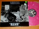 NIRVANA BLEACH PINK MARBLE VINYL Sub-POP Super RARE Beautiful Copy
