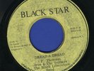 2012 IRON & TWITTERS-BLACK LIBERATORS-DREAD A DREAD-BLACK STAR-REGGAE 45 7