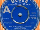 JANIE MARDEN*YOU REALLY DIDN'T MEAN IT*DEMO*LISTEN