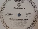 PROMO* D.J. Rogers - Love Brought You Back *MONSTER BOOGIE* Very Rare 1978