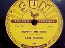 Carl Perkins 78 rpm Early Rock n Roll  Record Sun 243 Grades E-
