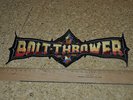 Bolt Thrower Backpatch, Sodom, Cruel force, kreator, death