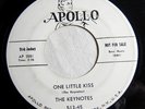 THE KEYNOTES Now I Know/One Little Kiss 1950s APOLLO 513 White Label DJ 45 RARE