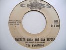 NORTHERN SOUL CLASSIC VALENTINOS SWEETER THAN THE DAY BEFORE CHESS DEMO