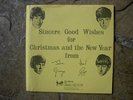 THE BEATLES, FIRST CHRISTMAS FLEXI, 1963, THE RAREST AND ORIGINAL, LYN 492-1U