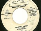Rare Rockabilly 45 Record Preview-Elvis-Mystery Train/I Forgot.-RCA 47-6357-VG+