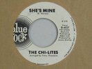 CHI-LITES . NORTHERN SOUL 45 . RARE PROMO . She's Mine / Never No More. MINT- .