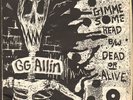 GG ALLIN GIMME SOME HEAD Orange Records ORIG 1981 7