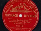 210E. Pol Plancon - Le Caid-Air du Tamour Major - Victor Monarch 91015