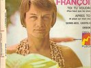 45T.Claude FRANCOIS. TOI TU VOUDRAIS.RARE défaut de pliage de la Pochette.FLECHE