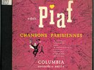 EDITH PIAF: Chansons Parisiennes; 78rpm 4 RECORD SET; COLUMBIA F-5