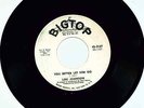 N. Soul Lou Johnson Wouldn't That Be Something BigTop Promo 45 3127
