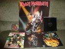 Rare Iron Maiden Picture Discs And Poster Bag Specail Autographed disc