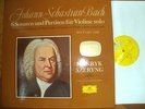 HENRYK SZERYNG Violin SOLO Bach Partitas 3-LP STEREO DGG MINT- BEAUTY
