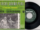 B.O.FILM  CE SACRE GRAND-PERE . MICHEL SIMON - SERGE GAINSBOURG  DISQUE PHILIPS