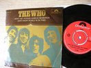 THE WHO - WON'T GET FOOLED AGAIN b/w I'M FREE rareness Singapore-only p/s EP