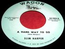 SLIM HARPER Rare New Jersey Hillbilly/Semi-Rockabilly 45 Wagon NM Listen