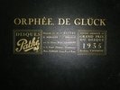 ORPHEE de Glück coffret 8 disques Pathé