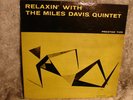 RARE JAZZ MILES DAVIS-RELAXIN WITH THE MILES DAVIS QUINTET