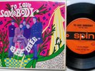 BEE GEES To Love Somebody EP AUSSIE PICTURE SLEEVE Spin GIBB 45 POP PSYCH