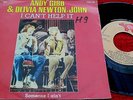 OLIVIA NEWTON-JOHN & ANDY GIBB I Can't Help It DIFF BELGIAN PIC SLEEVE