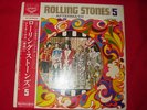 ROLLING STONES?5 Aftermath ?JAPAN Psychedelic designed gatefold cover LP+OBI
