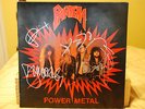 RARE SIGNED AUTOGRAPHED BY ALL 4 PANTERA ORIGINAL POWER METAL LP ALBUM DIMEBAG