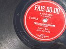 LOUISIANA CAJUN CREOLE FRENCH HAPPY DOC FAIS-DO-DO 78  RECORD VINTAGE