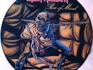 IRON MAIDEN   PIECE OF MIND   RARE LIMITED EDITION UK PICTURE PIC DISC VINYL LP