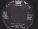 DAVID SEA night after night RARE MODERN SOUL on CROWN LTD mint