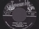 TOMMY McCOOK on TREASURE ISLE indian love call / let me go SOUL 45