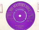 ELVIS PRESLEY GOLD HMV BLUE SUEDE SHOES/ TUTTI FRUTTI 7M 405 EX